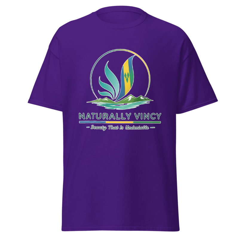Naturally Vincy Purple T-Shirt
