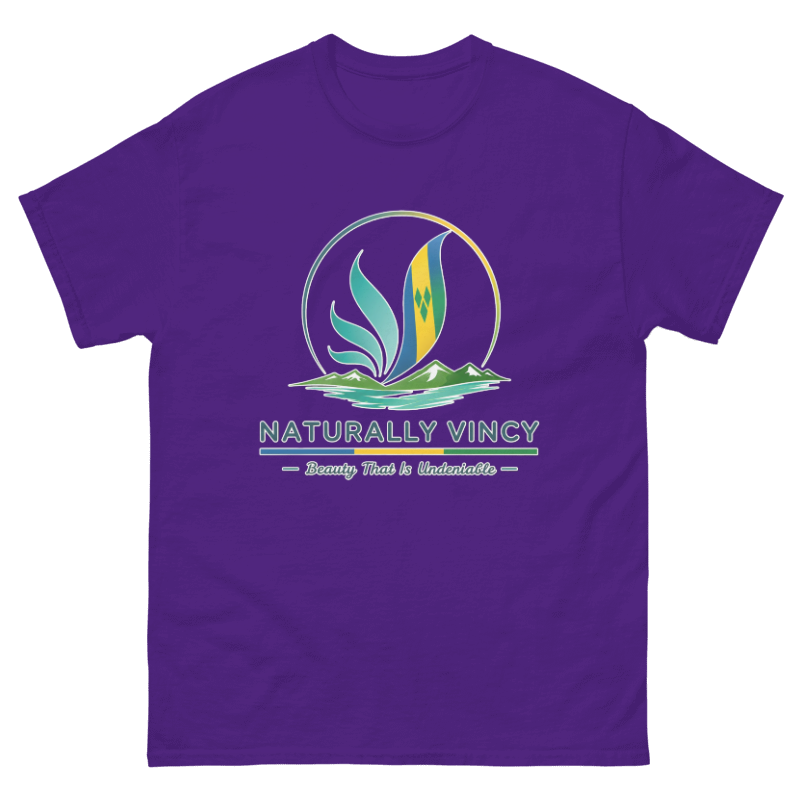 Naturally Vincy Purple T-Shirt