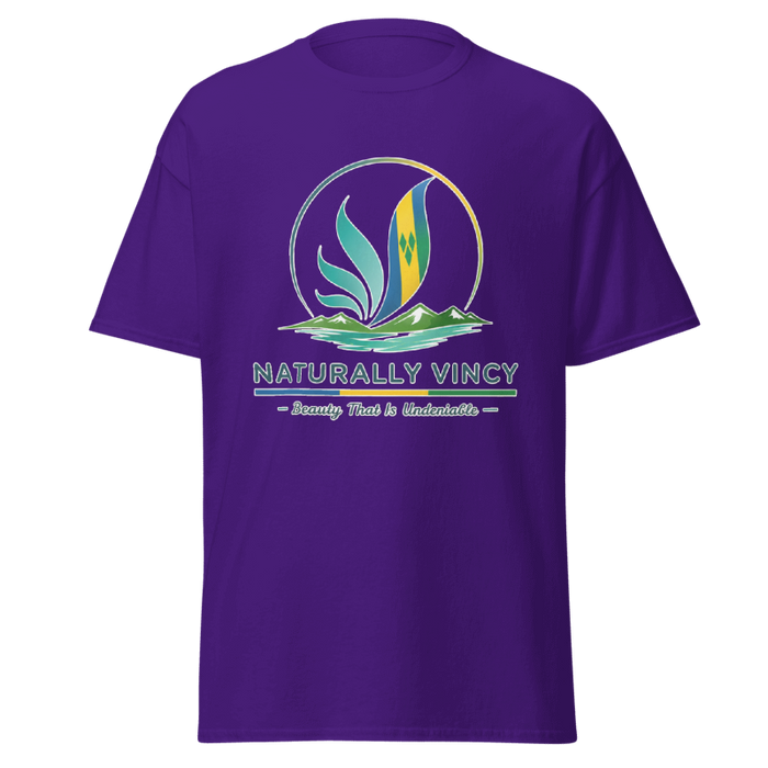 Naturally Vincy Purple T-Shirt